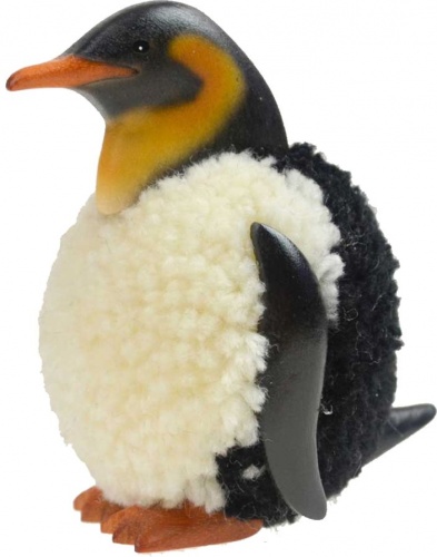 5501-PN : Penguin Pom Figurine - Approximate Height 68mm (Pack Size 24) Price Breaks Available
